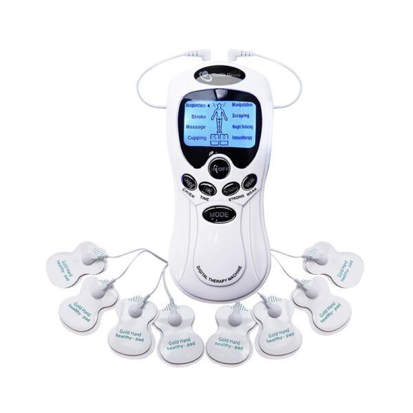 Electronic Pulse Massager Tens Unit Muscle Stimulator Machine M 808 01