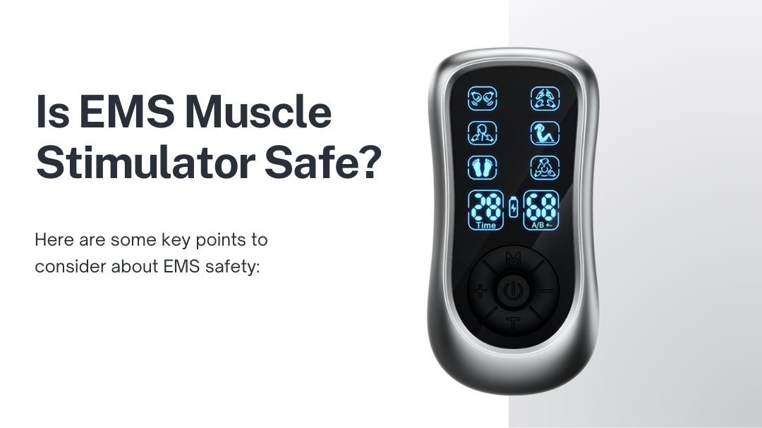 ¿Es seguro el estimulador muscular EMS?