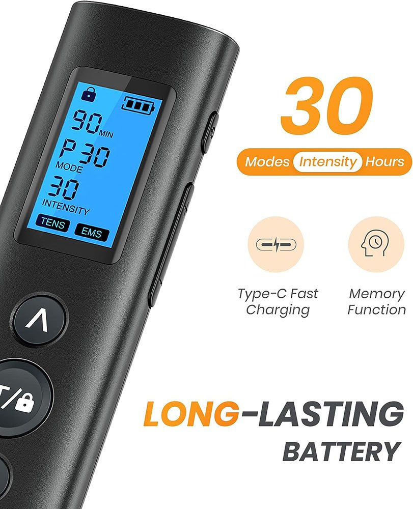 AVCOO 30 Modes TENS EMS Unit 05